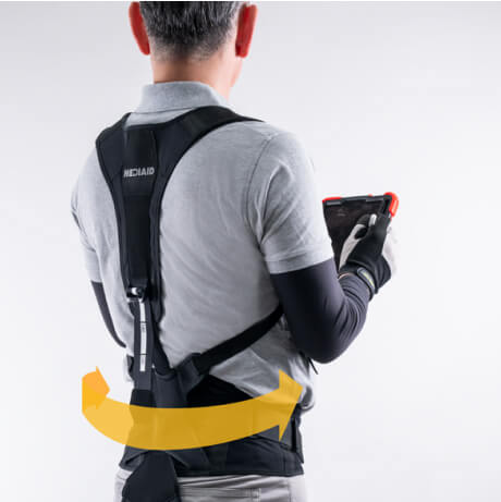 Support for Standing, Forward-Leaning, and Half-Crouched Postures