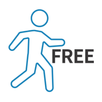 動きやすい様子のイラスト