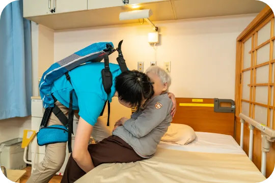 介護現場の様子