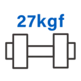 最大補助力 27kgfのイラスト