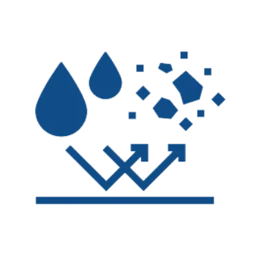 防塵・防水のイラスト