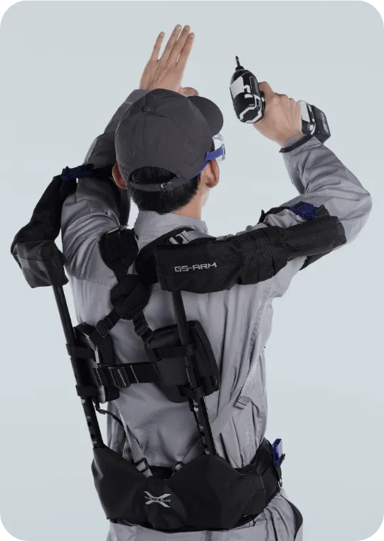 高さのある場所での作業の動作