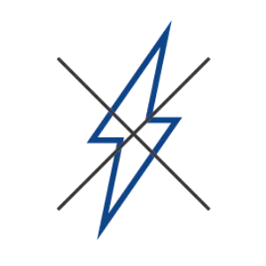 電気不使用のイラスト