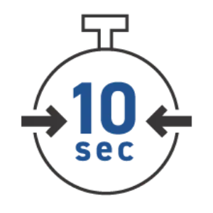 ストップウォッチのイラスト