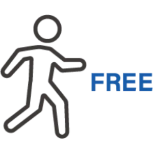 動きやすい様子のイラスト